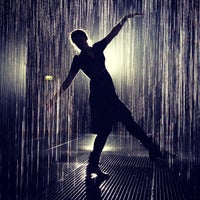 Photo taken at Rain Room by Heather K. on 2/25/2013