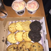 Photo taken at Insomnia Cookies by Emily W. on 3/30/2016