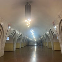 Photo taken at Republic Square Metro Station by Vlad V. on 10/25/2022