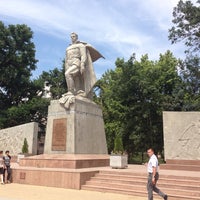 Photo taken at Монумент Советским воинам освободителям Краснодара by Vlad V. on 8/5/2014