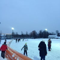 Photo taken at Каток в Удельном парке by Артём К. on 2/24/2017