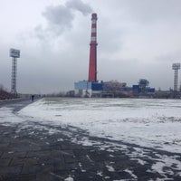 Photo taken at Стадион СДЮСШОР by Alexander K. on 1/2/2014