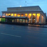 Photo taken at Остановка «Кировский Завод» by Tonya T. on 1/5/2014