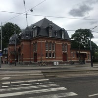 Photo taken at Tramhalte Museumplein by Fatma i. on 5/26/2019