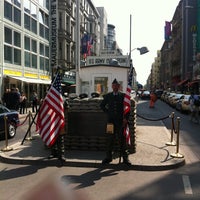 Photo taken at Checkpoint Charlie by Francis L. on 5/8/2013