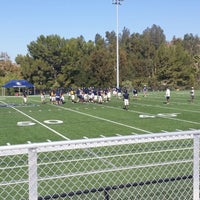 Photo taken at Sierra Canyon Athletic Field by Marvin M. on 8/11/2014