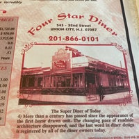 Photo taken at Four Star Diner Union City by Federica C. on 2/24/2024