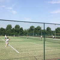 Photo taken at Wimbledon Park Tennis Courts by Jenny J. on 7/5/2013