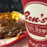 Photo taken at Ben&amp;#39;s Chili Bowl by Donna Mc on 8/10/2019
