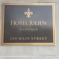 8/25/2017 tarihinde Chris M.ziyaretçi tarafından Hotel Julien Dubuque'de çekilen fotoğraf