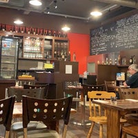 Photo taken at Cafe Piazza by Amani on 2/28/2019
