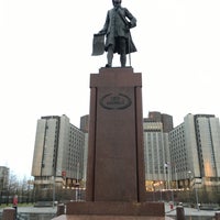 Photo taken at Памятник Петру I by Павел Р. on 12/19/2015