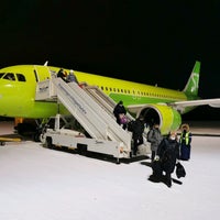 Photo taken at Norilsk International Airport (NSK) by Павел Р. on 12/2/2021
