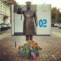 Photo taken at Памятник Николаю Платоновичу Путинцеву by Павел Р. on 9/19/2012