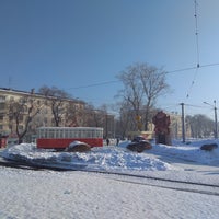 Photo taken at Памятник первому кемеровскому трамваю by Павел Р. on 3/3/2019