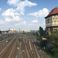 Photo taken at Beusselbrücke by Julia R. on 8/4/2015