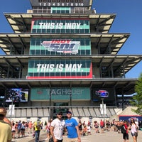 Photo taken at Indianapolis Motor Speedway Credentials Gate 9A by Danny C. on 5/25/2018