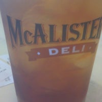 Photo taken at McAlister&#39;s Deli by Bob J. on 4/12/2013