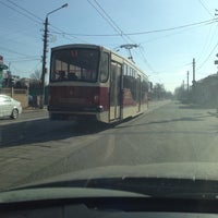 Photo taken at Трамвай № 13 by Артём Л. on 2/26/2014
