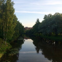 Photo taken at Большой Ильинский мост by Dimka P. on 7/16/2015