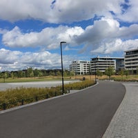 Photo taken at Töölönlahden puisto by Dimka P. on 8/19/2018