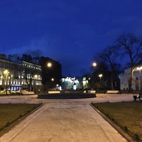 Photo taken at Фонтан на Манежной площади by Dimka P. on 1/22/2020