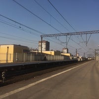Photo taken at Ж/д станция «Татьянино» by Dimka P. on 4/15/2018