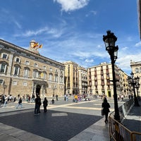 Photo taken at Plaça de Sant Jaume by Vali H. on 4/3/2024