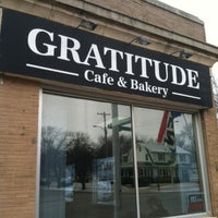 Photo taken at Gratitude Cafe &amp;amp; Bakery by Angela on 2/16/2013