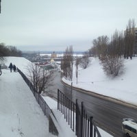 Photo taken at Мост через Похвалинский съезд by Anastasia M. on 2/24/2017