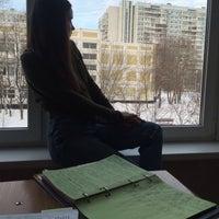 Photo taken at Школа №1371 by Юлия К. on 1/25/2016