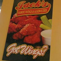 Photo taken at Jack&amp;#39;s Wings and Sandwiches by Oscretta R. on 11/14/2012