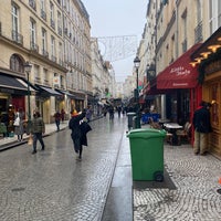 Photo taken at Rue Montorgueil by Seema A. on 11/26/2021