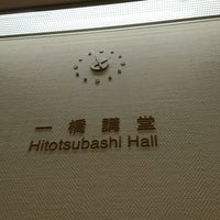 Photo taken at Hitotsubashi Hall by N K. on 8/6/2019
