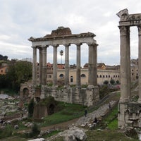 Photo taken at Roman Forum by Patrick K. on 4/6/2013