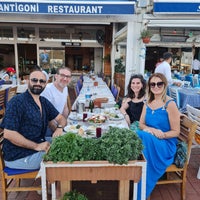 Photo taken at Antigoni Restaurant by Ridvan K. on 6/30/2022
