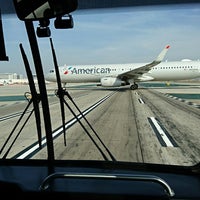 Photo taken at American Eagle Remote Terminal Shuttle by Yasuyuki S. on 10/29/2018
