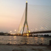 Photo taken at ท่าเรือสะพานพระราม 8 (Rama 8 Bridge Pier) N14 by PPANGJTM on 3/3/2016