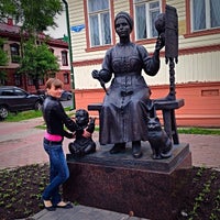 Photo taken at Памятник женам-берегиням семейного очага by Maricha T. on 6/25/2014