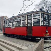 Photo taken at Памятник блокадному трамваю by Evgeniy A. on 11/26/2019