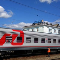 Photo taken at Kirov Rail Terminal by Evgeniy A. on 7/17/2021