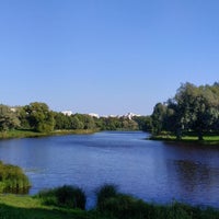Photo taken at Муринский парк by Evgeniy A. on 8/28/2021