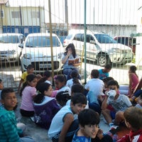 Photo taken at Escola Estadual Silverio Bertoni by Tânia G. on 2/26/2014