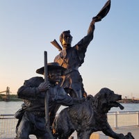 Photo taken at The Captains&amp;#39; Return Statue by Diana C. on 7/17/2018