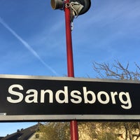 Photo taken at Sandsborg T-bana by Daniel A. on 5/6/2016