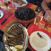 Photo taken at Chez Minus La Taverne Du Petit Homme by Rafael P. on 8/5/2015
