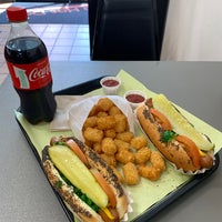 Photo taken at Fab Hot Dogs by Jose M. on 4/12/2021