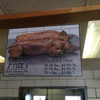 Photo taken at Fritz&amp;#39;s Meat &amp;amp; Superior Sausage by Shawn R. on 7/16/2013