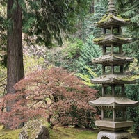 Photo taken at Portland Japanese Garden by Dani on 4/13/2024