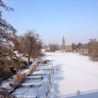 Photo taken at Müggelspree by Axel M. on 1/26/2014